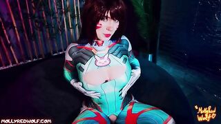 Overwatch DVA Nerf This! Triple damage action