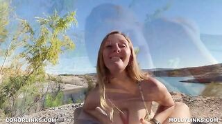 Epic Hike with a Big Booty Slut, outdoor sex adventure in nature