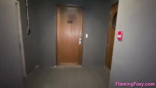A red-hair girl got creampied by her neighbor in Chicago