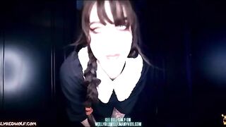 Xavier fucks sexy Wednesday Addams with a big ass in a steamy scene
