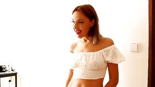 A sexy woman fucks with her stepson when the dad is not around