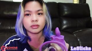 This Naughty Filipino Babe, Tina Slick, Loves to Masturbate with Her Vibrator