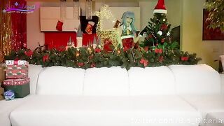 Merry Christmas with sweet Ganyu Sia Siberia’s hot toon action