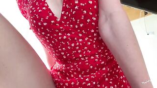 The stepmother took Paola shopping to get fucked by her stepson