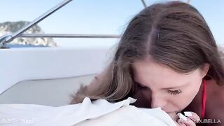 A young girl has sex on the yacht with a friend, not her boyfriend
