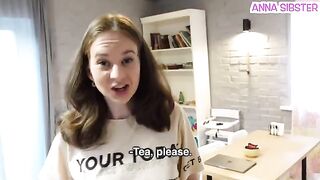 An ex-girlfriend comes over and gets intimate in a steamy scene