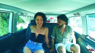 Foursome sex with Italian girls in a camper van