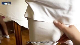 A pervert guy was rewarded by a steamy sex with his stepmom