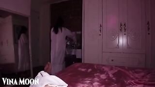 The guy seduced his sister's husband while changing clothes in front of him