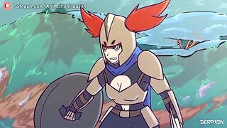 Cartoon Gangbang with Monsters and Furry Hentai