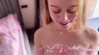 My stepsister asked me to choose her underwear for the date