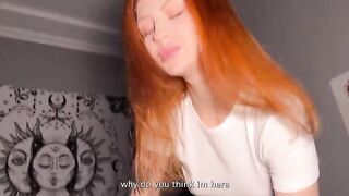 The girl literally sucks cock at the slightest provocation