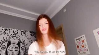 The girl literally sucks cock at the slightest provocation