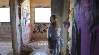 An Italian tourist gets fucked by a horny guy near the church in Tenerife