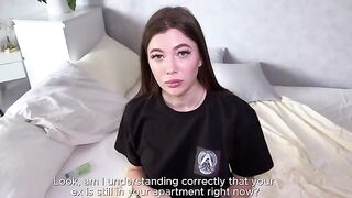 The Odyssey helped the neighbor to deal with her ex-boyfriend