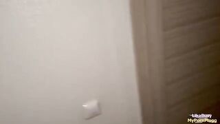 A stepsister gets horny and her bro can't resist fucking her