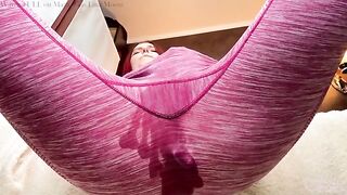 A nice girl, Lina Moore, has an intense anal sex session