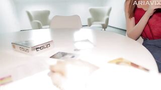 A board game turns into a hot sex session with the stepbrother