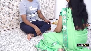 Desi Pari Bhabhi’s pre-wedding night sex with intense Hindi audio