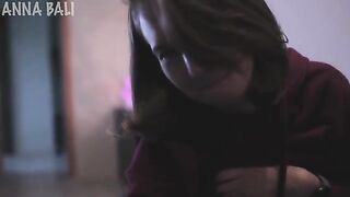 A hot chick is fucking with her classmate to get a good mark