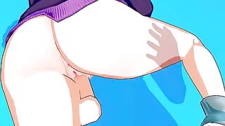 Maki Zenin gets fucked hard in this hot hentai video