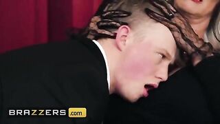 Sexy MILF Sally D'Angelo gets fucked by Jimmy Michaels to cure her sorrow