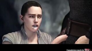Star Wars Compilation with Rey (Blender SFM)