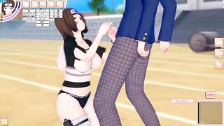 Big tits Naruto Rin Nohara in 3DCG erotic anime action