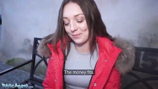 Cheating Czech babe Isabela de Laa gets fucked on the street
