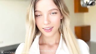 I gave my hot student-neighbor a cumshot on her face after viewing her naked photos