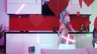 Valentine edition: Jinx - ONLY ANAL Sia Siberia, a captivating cosplay performance