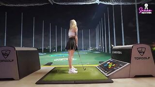 A night golf game turns into a passionate encounter with SammmNextDoor