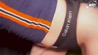 A hot step sister wakes her brother with a blowjob