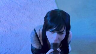 A trainer catches a Ditto in this exclusive roleplay scene