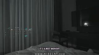 Is it a dream? Stepmom seduced stepson in a hotel room share