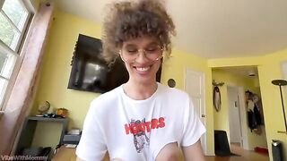 A stepson fucks his steaming-hot stepmom, who’s been fired from her job