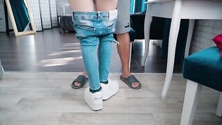 Sorry, Sweetheart. I wrecked your stepsister's tight ass until she squirted