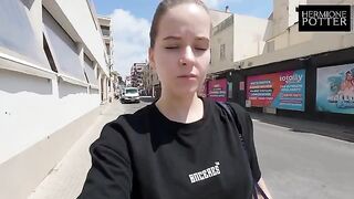 A guy fucked me in El Arenal, chambermaid disturbed us