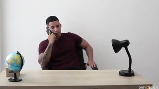 I had sex with the agent to get access to a big cock