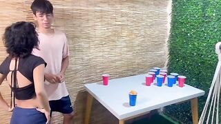 A simple game between stepbrothers turned into a hot fuck session
