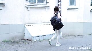 Stranger picked up a girl in a fake hostel