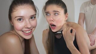Babe lets guy cum in her pussy, showcasing raw passion on Babes channel