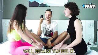 Guess the Body Part Challenge with a sensual twist for lesbians