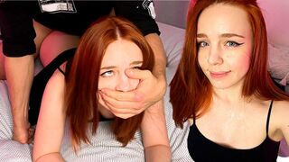 Young and beautiful couple enjoy romantic homemade sex