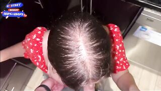 The guy doubted that the girl could cum with that sound