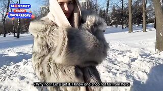 I pick up a cute girl while walking my dog and we have sex
