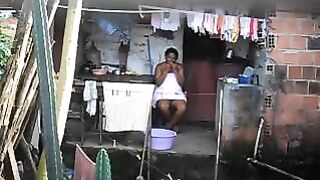 The black woman did not know about the hidden phone, so she got recorded