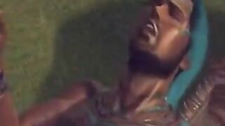 A cute brunette girl bounces on a big cock with pleasure