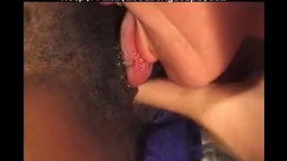 A black woman has sex with a white man who is much older than her
