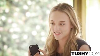 Man fucked two students in their ass holes in an intense FFM threesome
